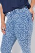 Mom-jeans, leopard, 5-lommer