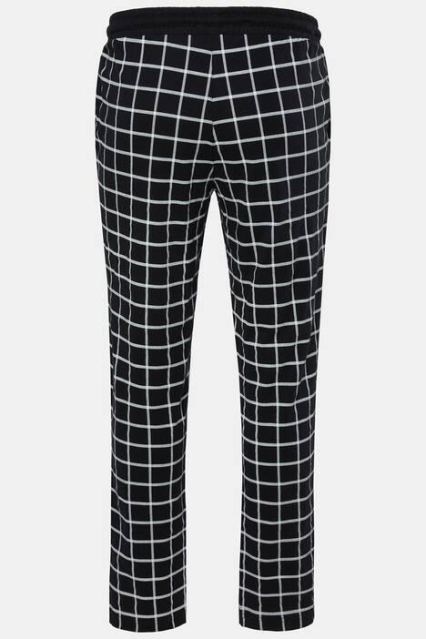 Men+ Pijama, conjunto de dos piezas, jersey, manga larga, pantalón de cuadros, hasta la talla 8 XL