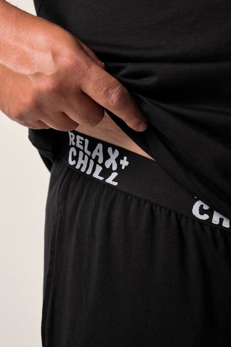 Men+ Pijama FLEXLASTIC®, conjunto de dos piezas, estampado completo, hasta la talla 8 XL