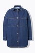 Denimskjorte, overstørrelse, brystlommer.
