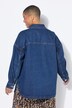 Denimskjorte, overstørrelse, brystlommer.