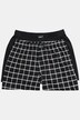 Men+ Boxershorts, pakke m. 2 stk., ensfarvet/ternet, op til 8XL