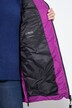 HYPRAR lange doorgestikte bodywarmer, capuchon, zijritsen