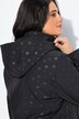 Giacca HYPRAR impermeabile in softshell con cappuccio staccabile e spacchetto