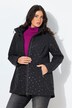 Giacca HYPRAR impermeabile in softshell con cappuccio staccabile e spacchetto