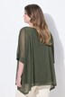 Net-bluse, oversized, pyntesten, jerseytop