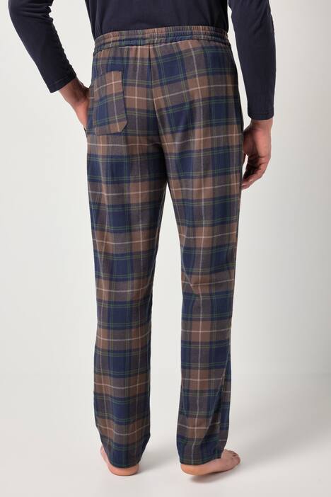 Pantalon de pyjama JP 1880, flanelle à carreaux, collection Homewear - jusqu'au 8 XL