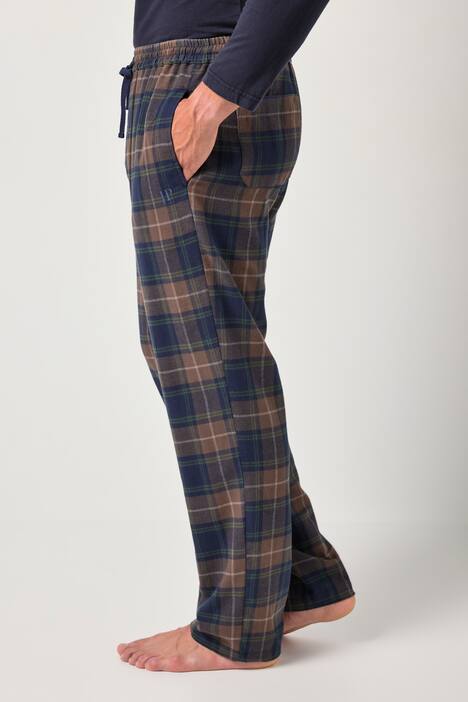 Pantalon de pyjama JP 1880, flanelle à carreaux, collection Homewear - jusqu'au 8 XL