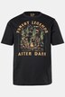 JP1880, T-shirt, korte mouwen, borstprint, tot 8XL
