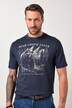 JP1880, T-shirt, korte mouwen, borstprint, tot 8XL