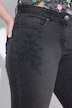 Jean skinny 5 poches à strass scintillants