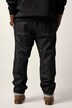 STHUGE Jeans, Raw Denim, 5-Pocket, tapered Loose Fit, bis 72