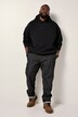 STHUGE Jeans, Raw Denim, 5-Pocket, tapered Loose Fit, bis 72