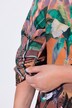 Scuba-blazer, Classic pasform, safari-print