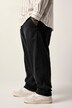 STHUGE Jeans-Chino, Black Denim, tapered Baggy Fit, bis 72