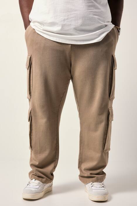 STHUGE Sweat-Cargohose, Baggy Fit, bis 8 XL