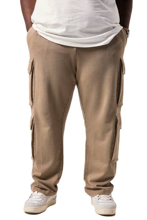 STHUGE teplákové cargo kalhoty, Baggy střih, do 8XL
