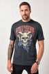Camiseta JP1880, media manga, estampado en el pecho, look vintage, hasta la talla 8 XL