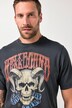 Camiseta JP1880, media manga, estampado en el pecho, look vintage, hasta la talla 8 XL