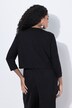 Chaqueta bolero, brillo, boxy, cuello redondo, manga larga