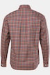 Chemise à carreaux JP 1880, manches longues et col à pointes boutonnée, coupe Modern Fit - jusqu'au 8 XL