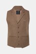 Chaleco JP1880 de tweed, FLEXNAMIC®, tweed Herringbone, espalda de punto, hasta 7 XL