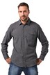 Flanelová košile JP1880, dlouhé rukávy, Kent límeček, Modern střih, do 8XL