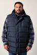 Men+ gewatteerde bodywarmer, capuchon, ritszakken, tot 8XL
