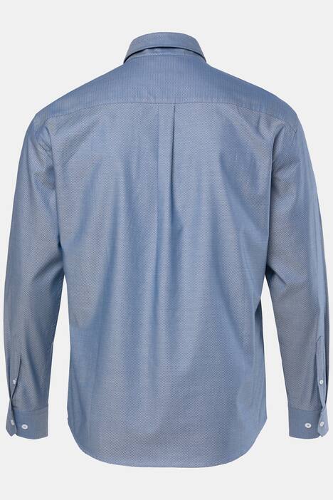 JP1880 Hemd, Langarm, Allover-Print, Buttondown-Kragen, Modern Fit, bis 8 XL