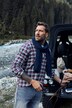 Karo-Flanellhemd, Langarm, Buttondown-Kragen, Modern Fit