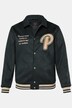 JP1880 Blouson, Velours, Brust-Stick, farbige Bündchen, bis 7 XL
