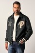 JP1880 Blouson, Velours, Brust-Stick, farbige Bündchen, bis 7 XL