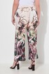 Pantalón con cintura elástica, pernera ancha, estampado de Safari