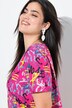 Smiley letter pattern T-shirt