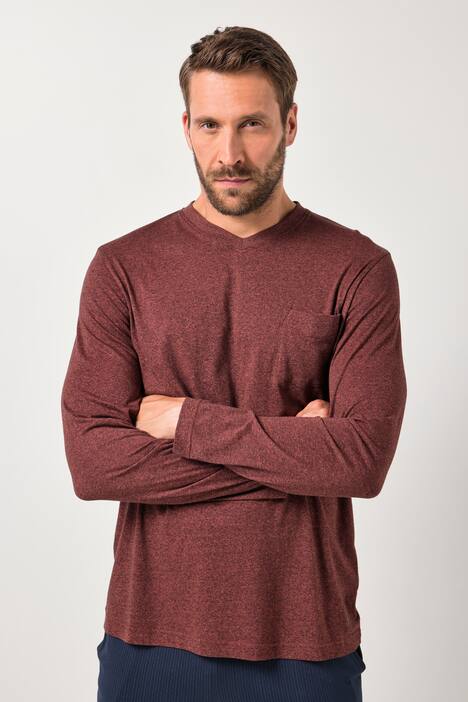 Pyjama JP 1880, collection Homewear, 2 pièces (T-shirt + pantalon à rayures) - jusqu'au 8 XL
