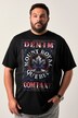 Men+-T-paita, lyhyet hihat, printti rinnassa, suurin koko 8XL