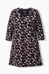 Polka Dot Empire Knit A-Line Tunic