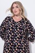 Polka Dot Empire Knit A-Line Tunic