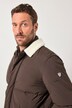 Veste JP 1880 avec doublure bien chaude, poches zippées et col en polaire bouclée - jusqu'au 7 XL