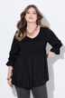 Blusa, forma en A, busto con fruncido smock elástico
