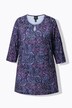 Matte Jersey Paisley Empire A-Line Tunic