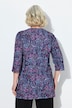 Matte Jersey Paisley Empire A-Line Tunic