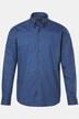 Chemise JP 1880 micro-imprimé, manches longues et col à pointes boutonnées, coupe Modern Fit - jusqu'au 8 XL