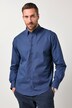 Chemise JP 1880 micro-imprimé, manches longues et col à pointes boutonnées, coupe Modern Fit - jusqu'au 8 XL