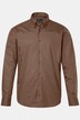 JP1880 Hemd, Langarm, Minimal-Print, Buttondown-Kragen, Modern Fit, bis 8 XL