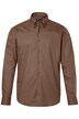 Košile JP1880, dlouhé rukávy, drobný potisk, límeček s knoflíky, Modern střih, do 8XL
