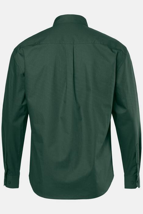 JP1880 Hemd, Langarm, Minimal-Print, Buttondown-Kragen, Modern Fit, bis 8 XL