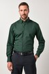 JP1880 overhemd, lange mouwen, minimalistische print, buttondown kraag, Modern Fit, tot 8XL