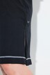 Bigshirt, platzierter Druck, V-Ausschnitt, Halbarm