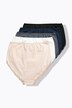 Culottes maxi, lot de 5. Liseré en dentelle